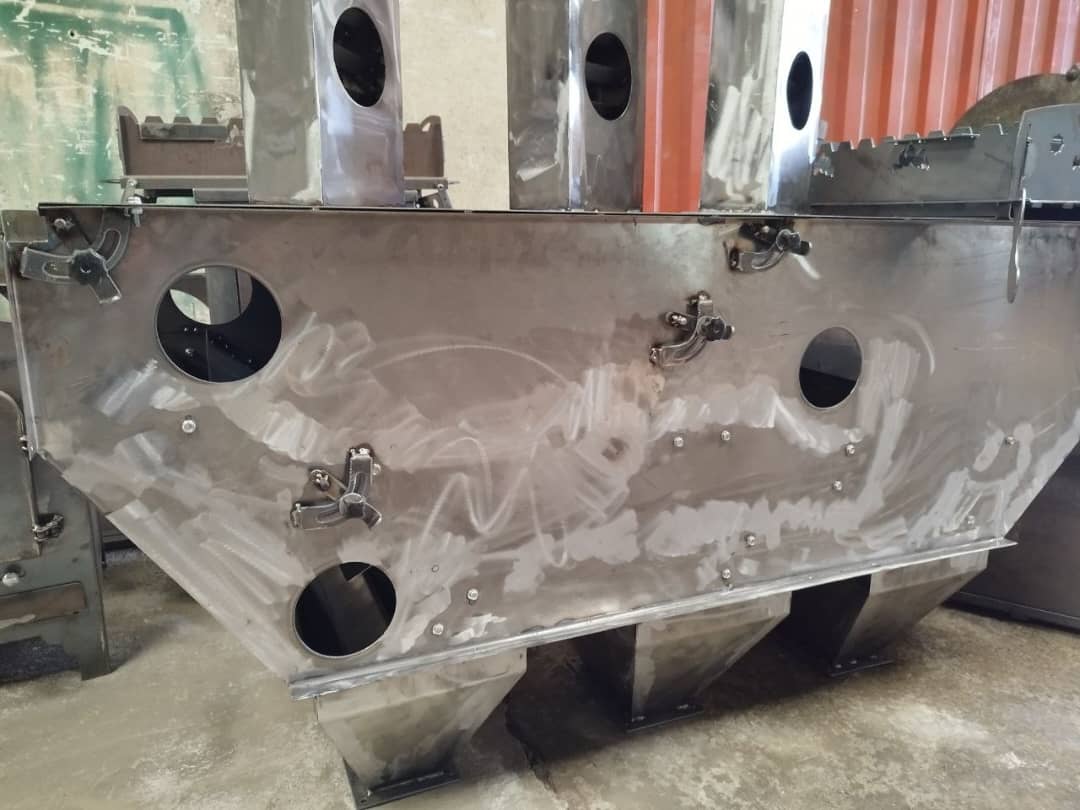 ساخت دستگاه شالیکوبی سنگ گیر برنج و گندم مرادپور در آمل